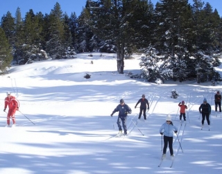 Esquí de fondo en vacaciones 